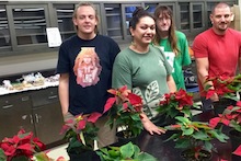 TPSS GSO and Horticulture Society poinsettia sale